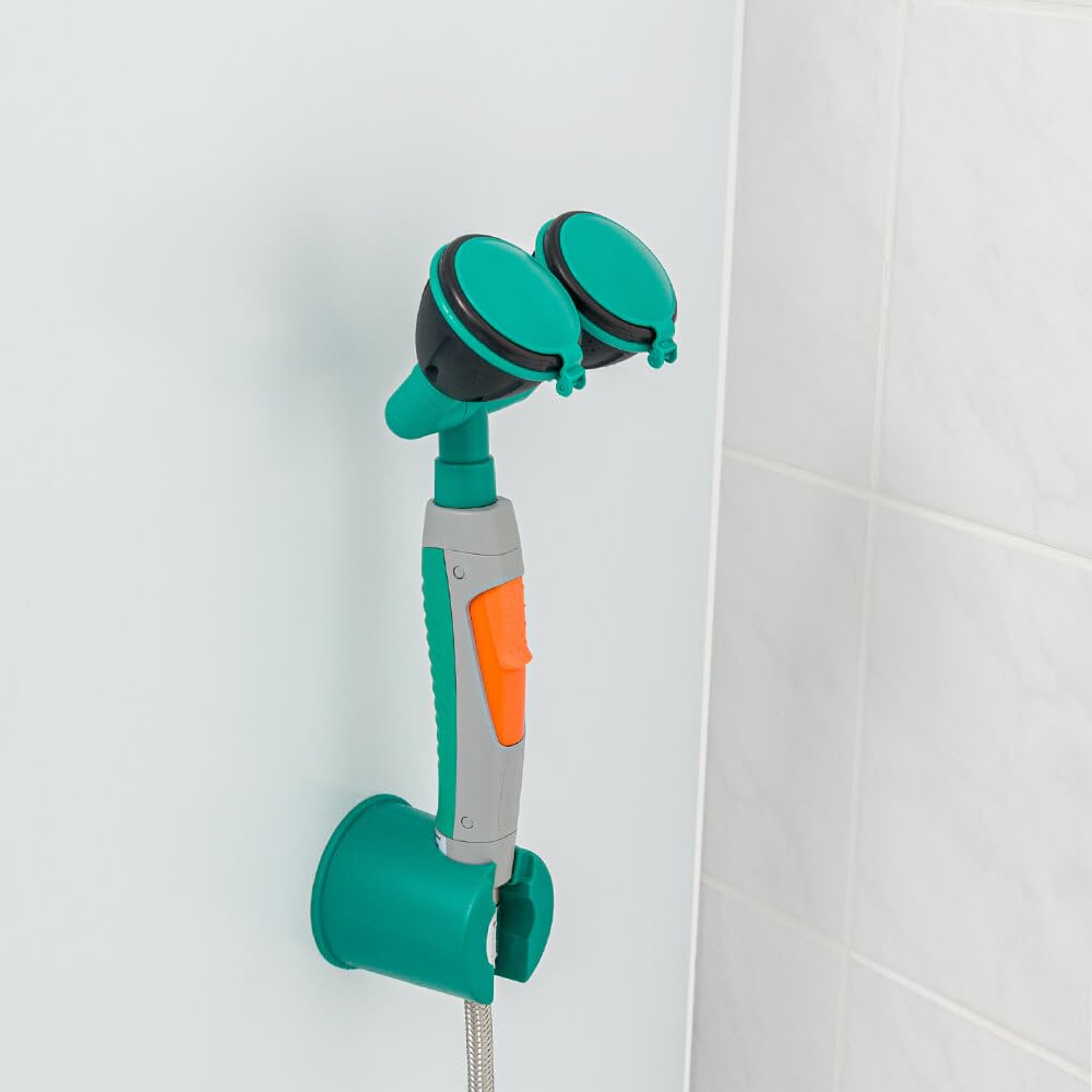 Handaugendusche mit 2 Duschköpfen, bis 14 l/min, Wand- und Tischmontage, Art.-Nr. 610255 | Augenspülung | Augenspülstation | Augenduschstation