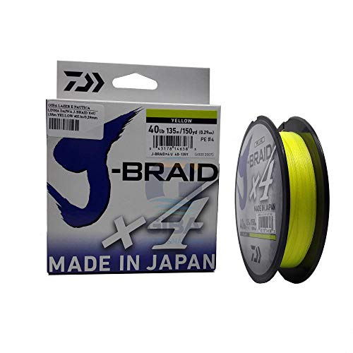 Linha Daiwa J-Braid X4U 135M
