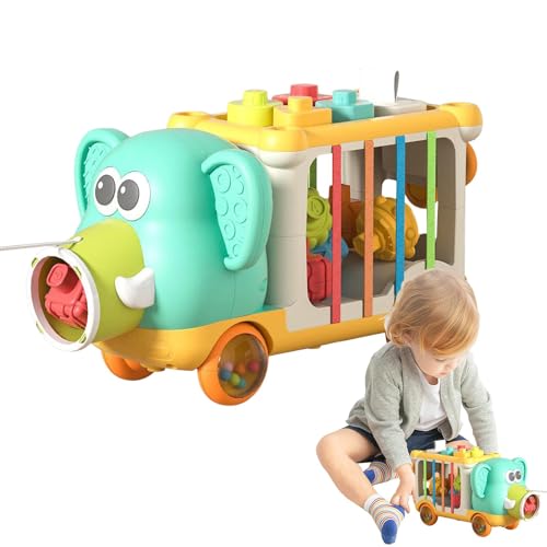 Jouet assorti et blocs jouets empilables pour activité éducative de motricité fine