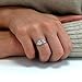 Silverly Hoja Estilo Vendimia Pluma Anillo Mujeres en Plata de Ley 925 Oxidada Imagen de Silverly Hoja Estilo Vendimia Pluma Anillo Mujeres en Plata de Ley 925 Oxidada