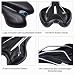 Fahrradsattel Herren Bequem, Fahrrad Sattel Gel MTB Sattel für Damen & Herren, Hohl Fahrradsättel...