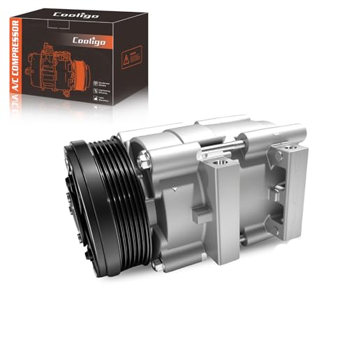 Image of A /C Compressor with Clutch Compatible with Ford F-150 1997-2001,CO35112C