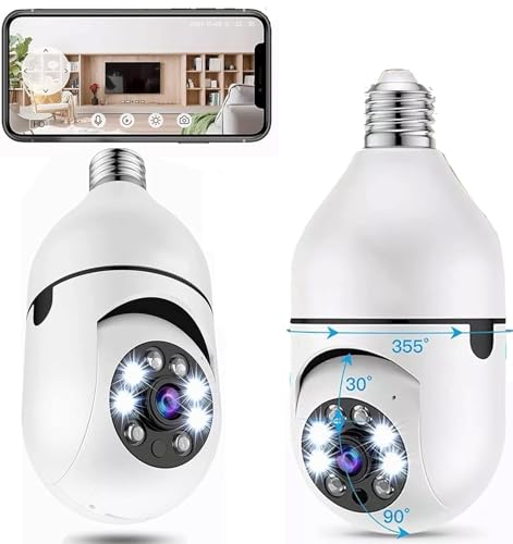 Catálogo de Costo de Camaras de Seguridad disponible en línea. 43 BAKEWAY Cámara de Seguridad, HD 1080P Cámara de Seguridad Inalámbrica WiFi, Cámara Inalámbrica WiFi 2MP de 360° A Todo Color con Visión Nocturna Audio Bidireccional...