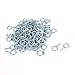 Aexit 100 Pcs Quality Parts Blue Zinc Plated Screw Eye Pins for Curtain Net Wire Spiral Cup Hanging Light Model:50as97qo118