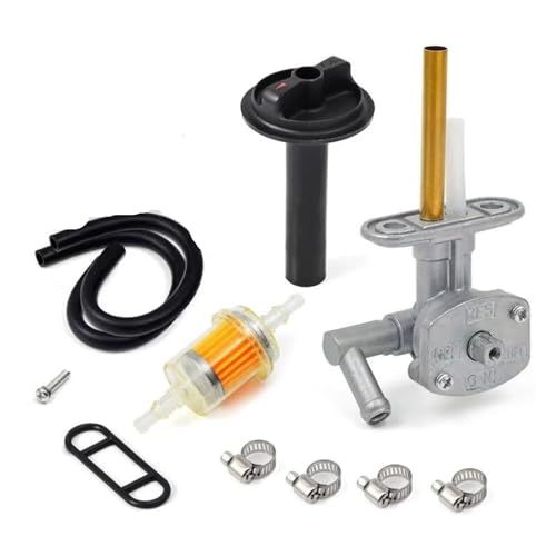 Llave de combustible KVF400 4x4 con palanca de purga de control preciso 2