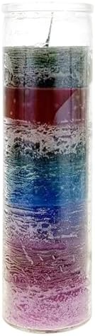 Mega Candles Devotional Vigil Prayer Wax Candle 1 Count 2" x 8" 7 Colors