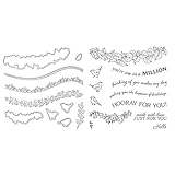 ✿✿ Es ist sehr gut geeignet, um alle Arten von Anlässen zu feiern. Für Einladung, Hochzeit, Heirat, Liebe, Ostern, Weihnachten, Taufe, Kommunion, Konfirmation, Jubiläum, Prüfung, Danke, Geburtstag, Baby, Geburt, Alltag, Feiern, Taufe, Party, Vintage, u.v.m.