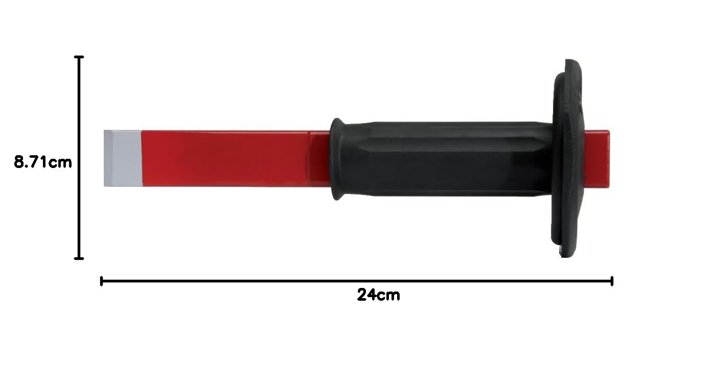 KS TOOLS 140.2161 Burin Extra-Plat de Carrossier avec Poignée