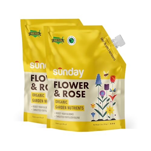 Sunday Flower and Rose Garden Naturals Plant Food Mix -
