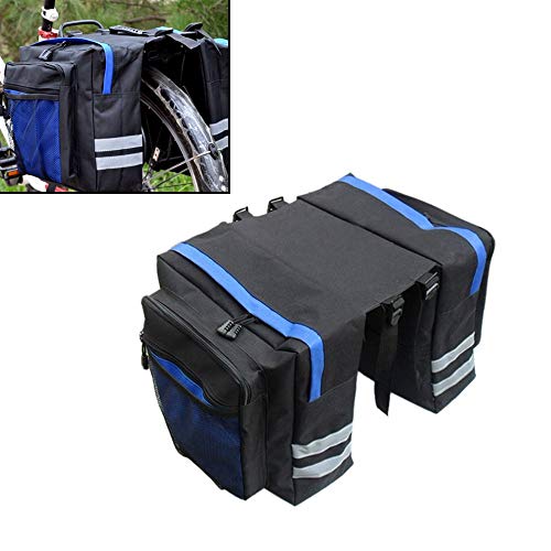 Grand sac arrière de vélo coudé pour le vélotaf et les balades de week-end