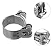 T-Bolt Hose Clamp Set - 304 Stainless Steel 17-35mm (6 Sizes) for Home/Industrial Use,29,31mm