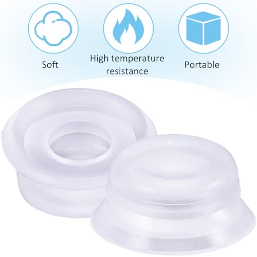 EATBALE Float Valve & Gasket for Instant Pot Duo 3/5 / 6 Qt, Duo Plus 3/6 Qt, Ultra 3/6 / 8 Qt, Lux 3 Qt Pressure Cooker Anti-Block Shield & Shroud Bracket Replacement Parts Accessories Kit - Image 3