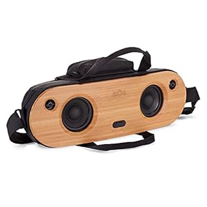 House of Marley Bag of Riddim 2: Portable Speaker with Wireless Bluetooth Connectivity, 10 Hours of Indoor/Outdoor Playtime, and Sustainable Materials
