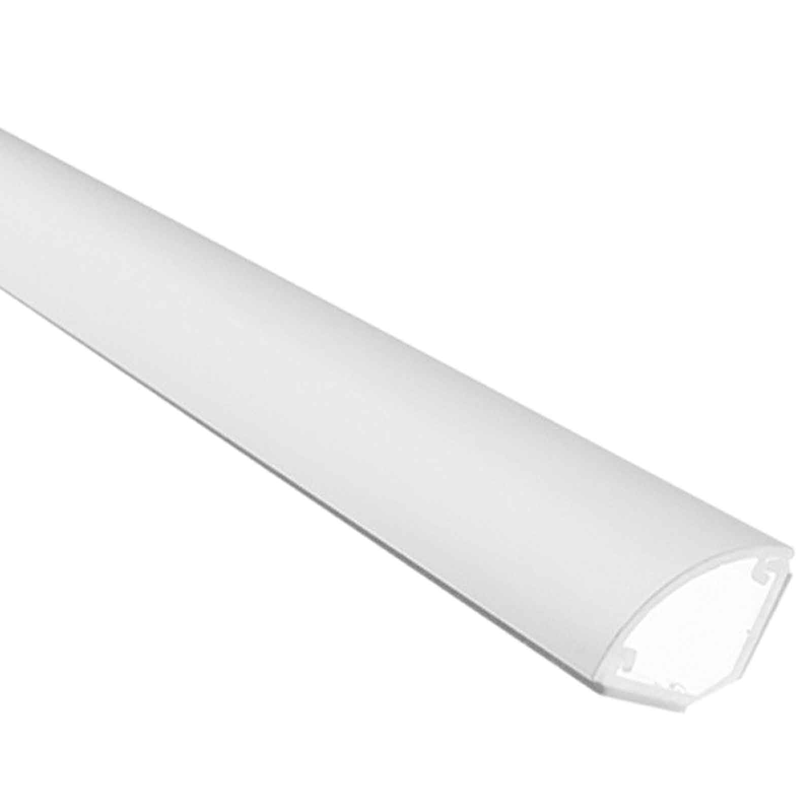 Goulotte Passe Cable Sol,PVC Goulotte Passe Cable Sol,Cache Cable Sol Autocollante,Canal de Cordon de Sol prédécoupé,Flexible,évite Les trébuchements,pour Résidentiel,Bureaux Plus