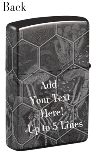Encendedor Zippo personalizado diseño calaveras miniatura 2