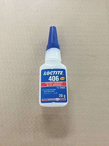 Loctite 406 (40640) 406 Prism Instant Adhesive (Wicking Grade), 20 Gram Bottle