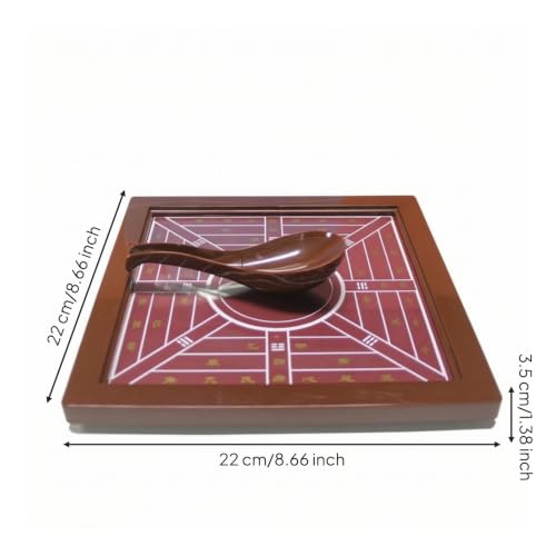 Modelo de Brújula Cuchara Apuntando al Sur, Base de Madera, con Marcaciones Direccionales, Interactivo para Lecciones de Historia miniatura 2