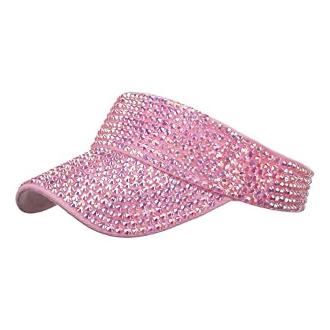 PAIDAXING Rhinestone Sun Visor Cap Cover