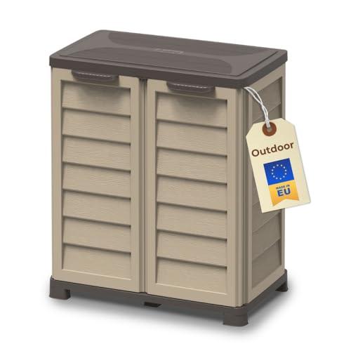 Gartenschrank Wetterfest Outdoor Kunststoff Schrank...