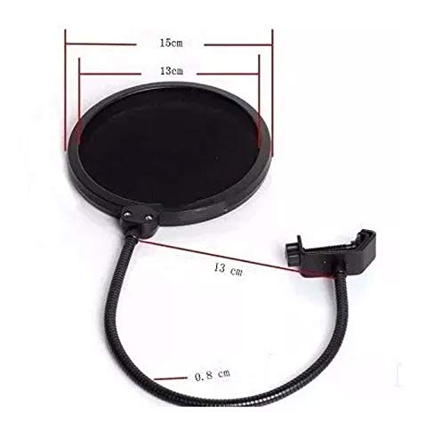 Pop Filter anti puff para Microfone condensador GT649 - Lorben