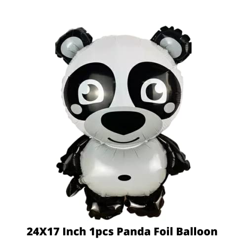 Image of Party Decorz Panda Foil Balloon Big Size (24X17 Inch,1 pcs) Birthday /Party Foil Balloon For Children Birthday Party Decoration