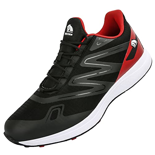 Zapatos De Golf Impermeables Para Hombre Zapatillas De Deporte De Golf De Ajuste Ancho Sin Pinchos De Gran Tamaño Ligeras Para Las Cuatro Estaciones,E,42 Eu Zapatos De Golf Impermeables Para Hombre Zapatillas De Deporte De Golf De Ajuste Ancho Sin Pinchos De Gran Tamaño Ligeras Para Las Cuatro Estaciones,E,42 Eu