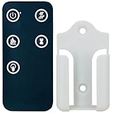Replacement Remote Control for Northwest Electric Fireplace Heater 80-2000A-42,80-2000A-54-NH,80-2000A-36,80-2000A-54,80-2000A-54-SS,80-2000A-36-WHITE,with Wall Mounting Bracket