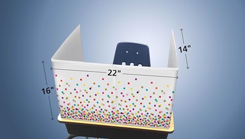 Image of Teacher Created Resources Confetti Classroom Privacy Screen (TCR20345) (Pack of 5)