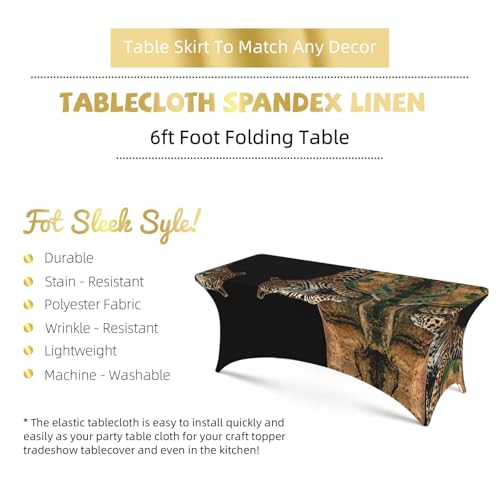 Nappe de table extensible élasthanne anti-pli mariage - 6