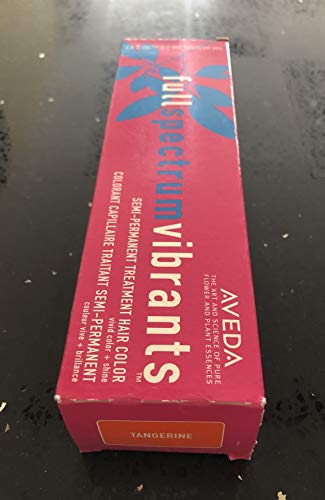 Aveda Full Spectrum Vibrants Semi-Permanent Treatment Hair Color Vivid Color+Shine 2.8OZ (TANGERIN)