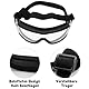 Esshogo Hundebrille Sonnenbrille, Große Hunde Hundeschutzbrille, UV-Schutzbrille, Einstellbar Hunde Sonnenbrille, Hundebrille für mittelgroße und kleine, Motorradbrille transparente Einstellbar