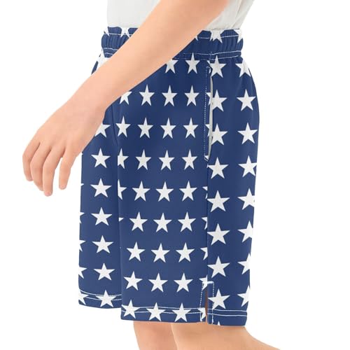 Aflyko 4th of July Boys Casual Shorts Summer Daily Outfit with Pockets4