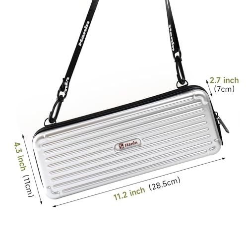 Image of PRT Portable Carrying Case, Compatible iDPRT /HPRT MT610 Portable Thermal Printer, Storage Bag for Thermal Printer and Accessories (Case Only), Silver