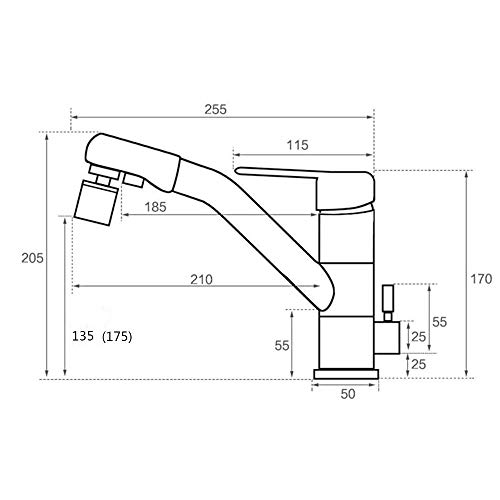 Robinet 3 voies filtre à eau pour une cuisine moderne et eau pure - 2