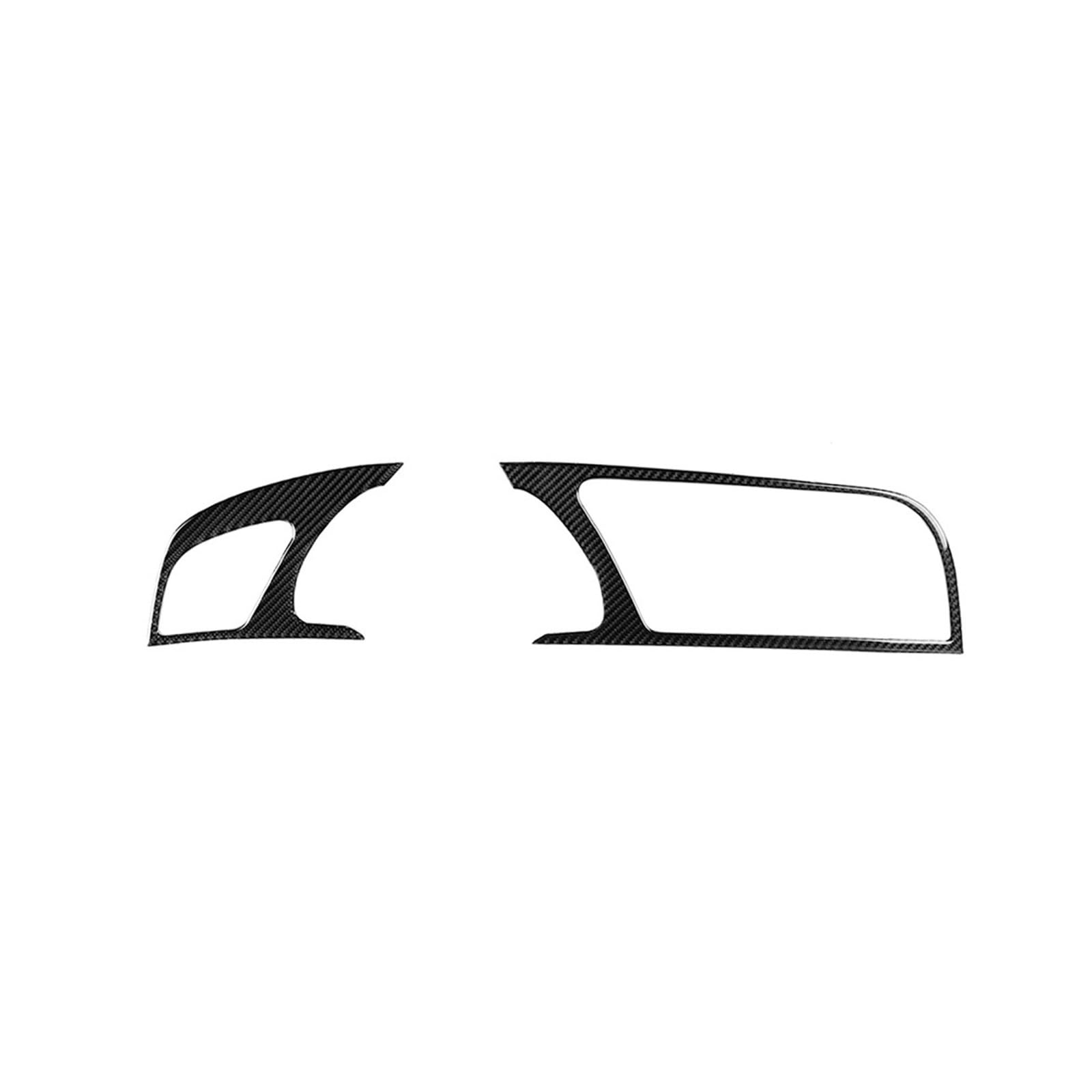 QBKGMEWCA Center Console Navigations Gear Shift Panel Interior Trim Upgrade Compatible for Audi A4 B8 A5 Q5(Type31)