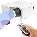 Produktbild A30D Mini LED Laser Projektor Beamer Cinema Heimkino HD 1080p USB SD AV HDMI VGA, Bild-System: LCD, Auflösung: max. 1920 x 1080, Helligkeit: 48 Lux, 380g Gewicht, Farbe Schwarz oder Weiß