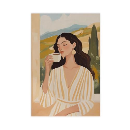 Impression sur toile pour embellir un mur vide avec une décoration méditerranéenne apaisante