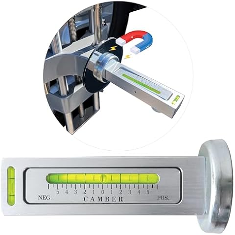Zackman Scientific AutoSolo Camber and Caster Alignment Tool - Magnetic Wheel Alignment Gauge for Precise Adjustments Cover