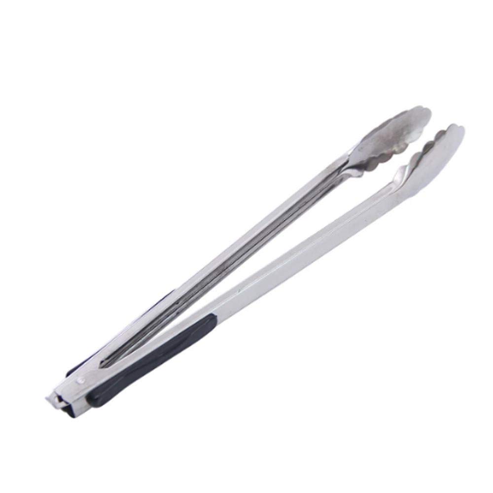 Pinzas de Cocina de Acero Inoxidable Pinzas de Alimentos Resistentes al Calor para cocinar Alimentos fritos y Barbacoa