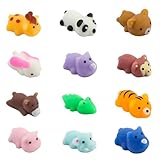 ONBAGLST 24pcs Mochi Squishy Toys, Animal Kawaii Squishies Fidget Stress Relief Toys for Kid Boys Girls Party Bags Fillers Birthday Party Favors Gifts