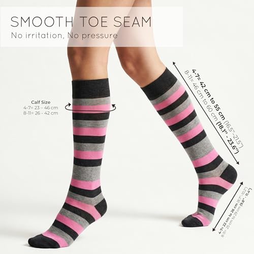 Image of Mysocks Unisex Knee High Stripe Socks