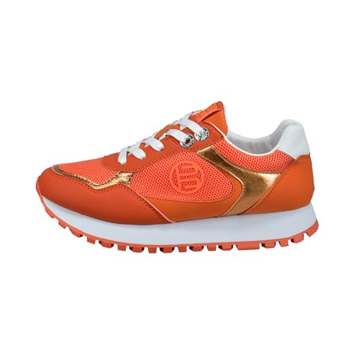TT.BAGATT D31-A6L16 Damen Schnürer, Orange / Metallics, 41 EU