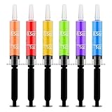 Jolly Chef 60 Pack 1.5Oz Jello Shot Syringes With Caps, Reusable Plastic Syringes For Jello Shots, Food Grade Syringe For Halloween, Thanksgiving, Christmas, Birthday, Wedding, Bachelor Party