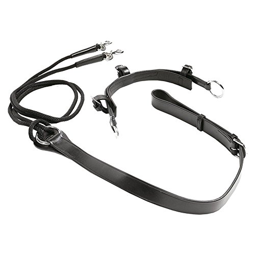 Chambón de cuero para musculación de caballos y trabajo a la cuerda