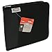 RoadPro 3-Ring Zippered Binder for Loose-Leaf Log Sheets, Black, LB-001BK, 10.5
