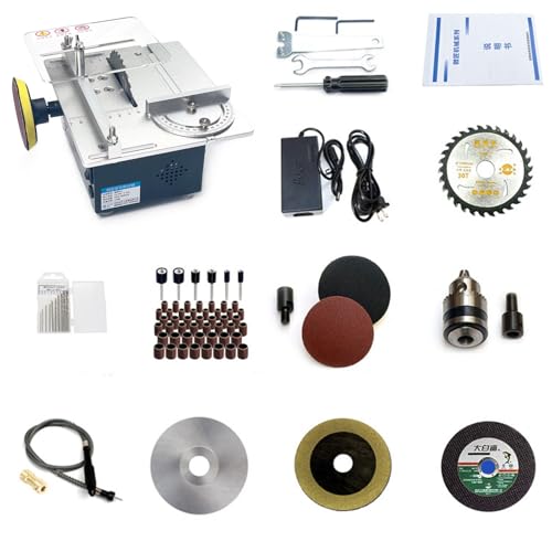 �ؒf�@ �~�j�e�[�u���\�[ �؍H���� ��� DIY �؍ލ�Ƒ� ���ۋ��� 4500��]/�� 7���ϑ� 0-30mm���n���~ 0-90°�p�x���ߖ͌^����ADIY���׍H�A�H�������J���A��������ɓK���Ă���(�p�x�X�^�C��)