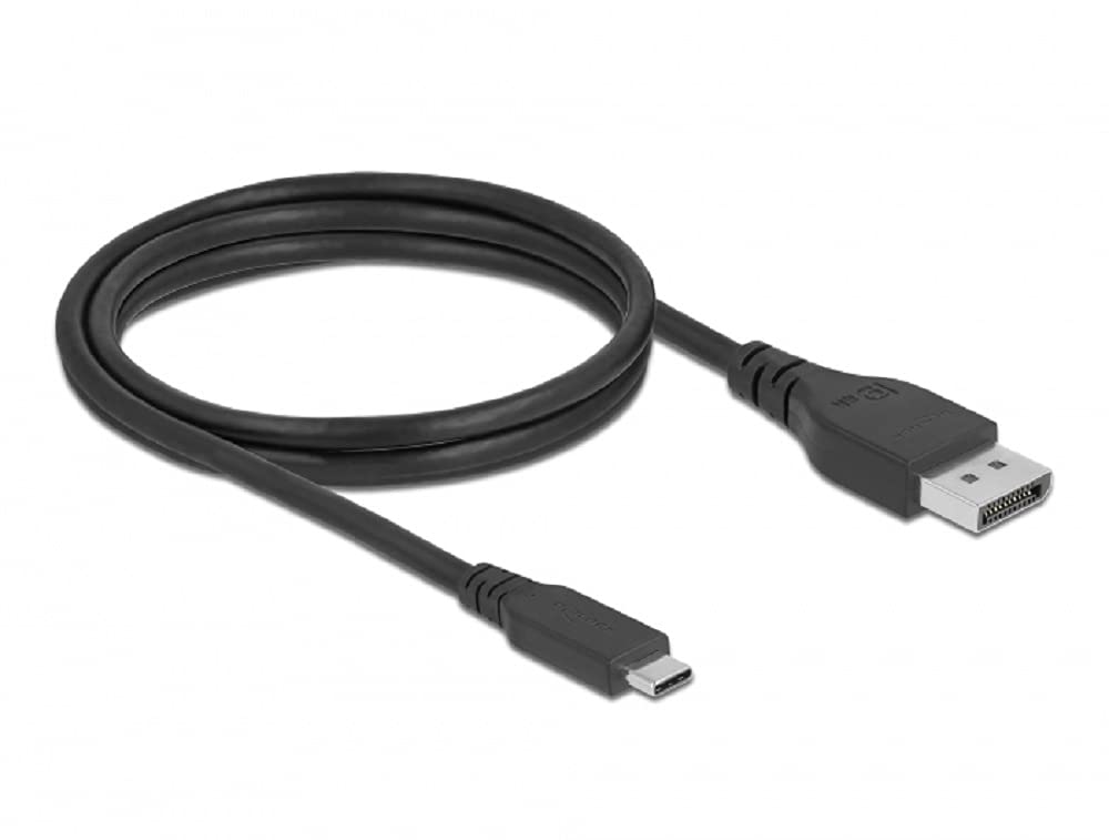 Delock Cable bidireccional USB Type-C™ a DisplayPort 8K 60Hz 1,5m DP