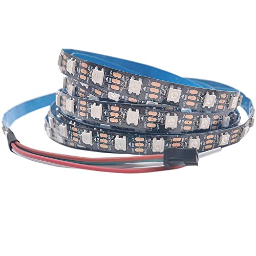 Tira Led WS2812B direccionable 60 LEDs/m RGB 5M IP30 miniatura 2
