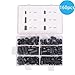 Rubber Vacuum Caps-Plug-Kit, 80-160Pc For Carburetor Valve Vacuum Dust Covers Rubber Assortment, for Car Carburetor Valve(100 Pieces Total)