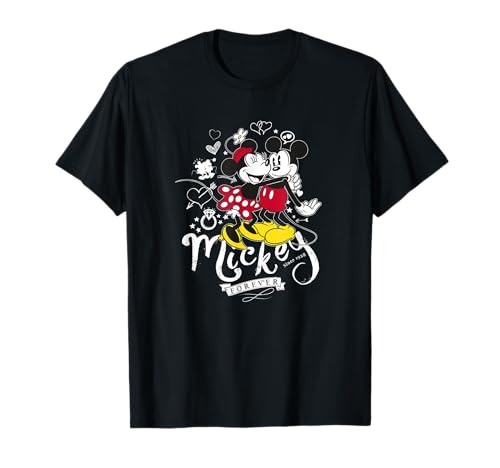 T-shirt Mickey et Minnie cadeau idéal de Saint-Valentin pour surprendre votre partenaire